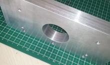 Обработка фрезеровкой поверхности алюминиевой детали